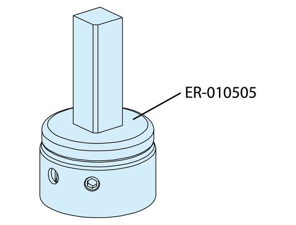 Square 25 chip guard
