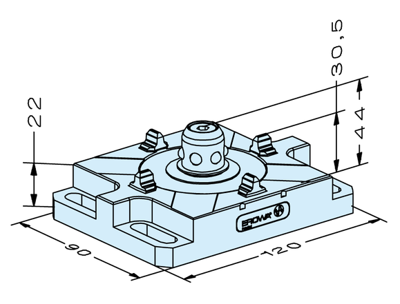 Mandrino plano FSF manual