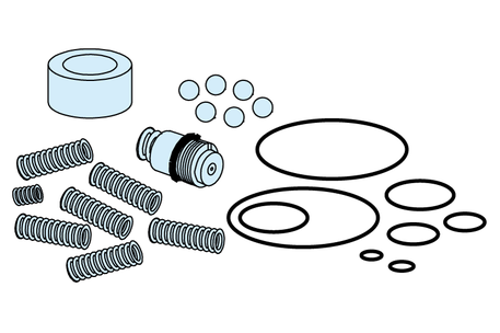 Repair kit for ITS chuck INOX