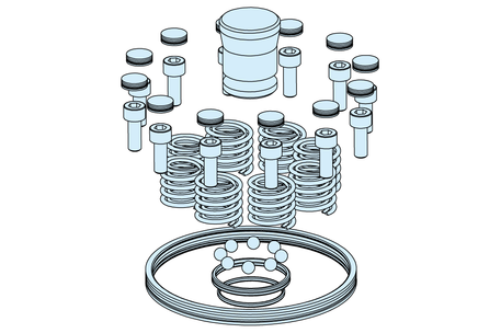 MTS repair set hydraulic