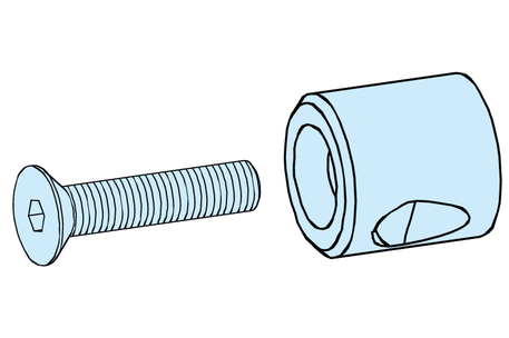 Repair kit UnoSet turnable
