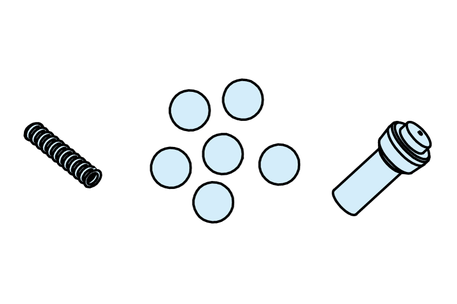 Repair kit for Basic WEDM chuck