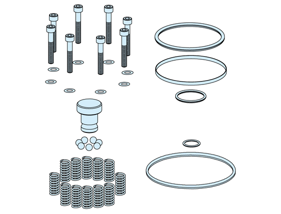 Repair kit ITS chuck 100 P Inox